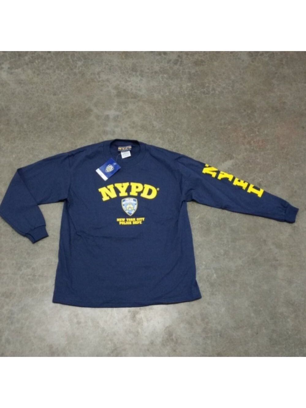 NYPD kids Long sleeve T shirt size Large LAST ONE